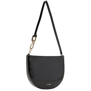 NWT STAUD Elegant Black and Cream Handbag